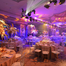 Load image into Gallery viewer, Gold Seating - Dinner Table and Party for 12 Guests